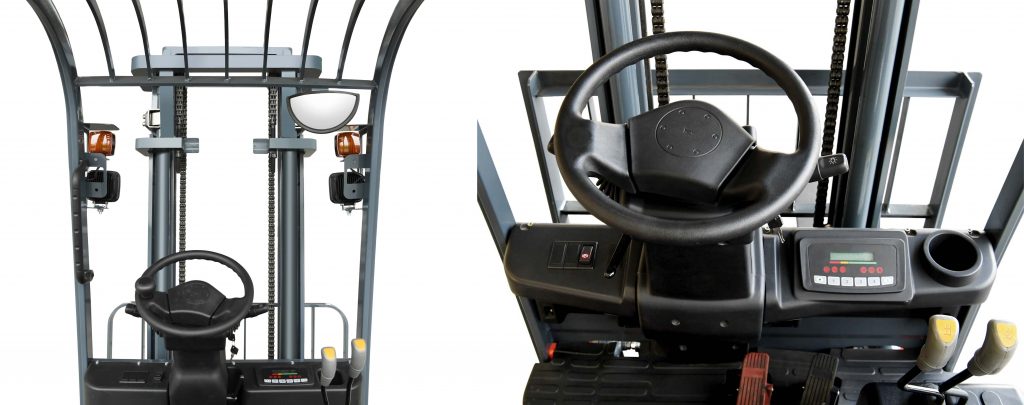 Góc nhìn và cabin xe điện 3 bánh